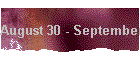 August 30 - September 5 Becker Ratings